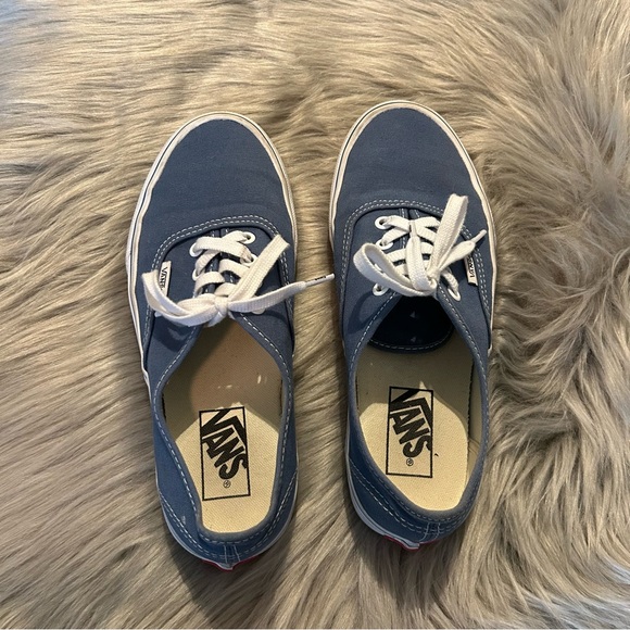 Vans Navy Blue Canvas Sneakers - Picture 4 of 6